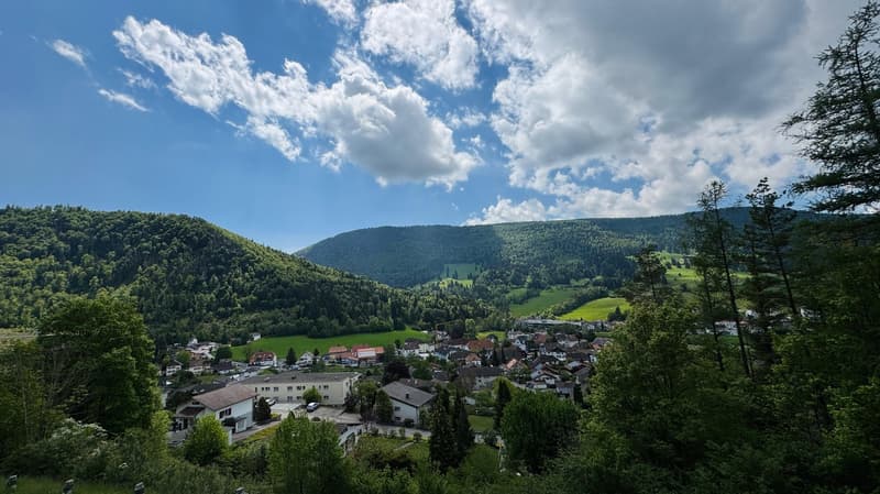 Magnificent 3.5-room attic with a view of the village of Sonceboz-Sombeval (2)