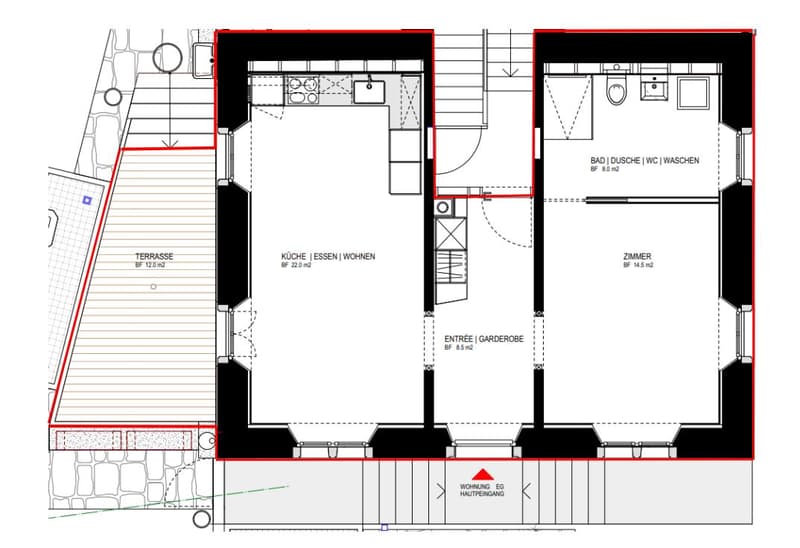 Grundrissplan