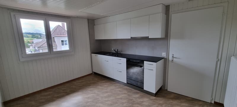 Renovierte 2.5-Zimmer-Dachwohnung mit Seeblick in Murten (2)