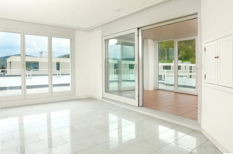 High-quality 6-room attic apartment with panoramic views (5)