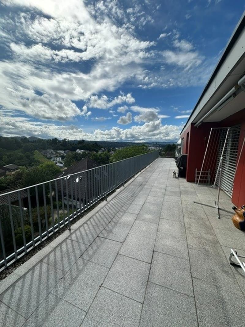 Terrassenteil vor 2 Schlafzimmern
