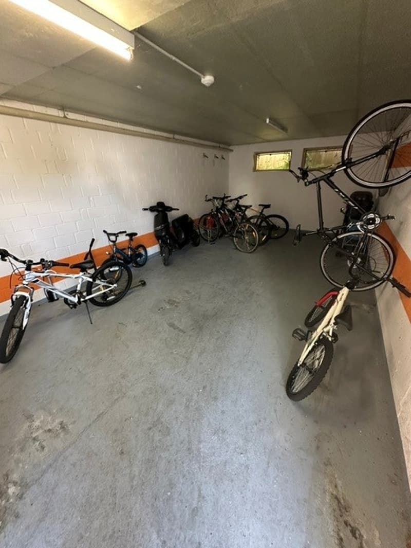 Der gemeinsame Fahrradkeller (4 Parteien)