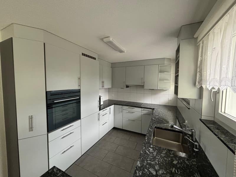 Küche in der Wohnung