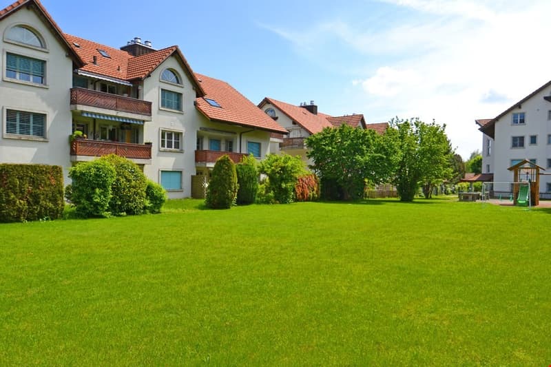 Helle 4.5-Zimmer-Wohnung mit Balkon und Cheminée in Boswil (4)