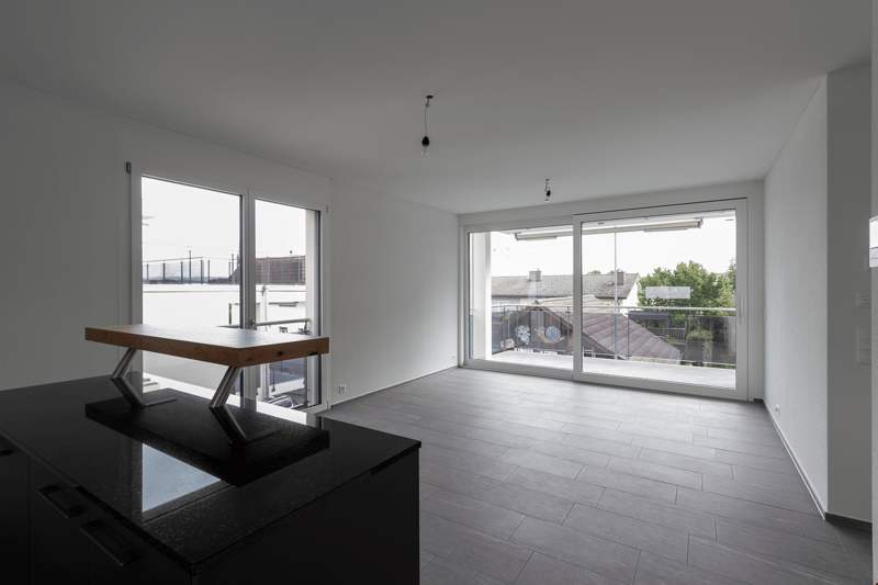Moderne Wohnung mit Eigentumsstandard, Alpensicht und sonnigem Balkon in Boswil (3)