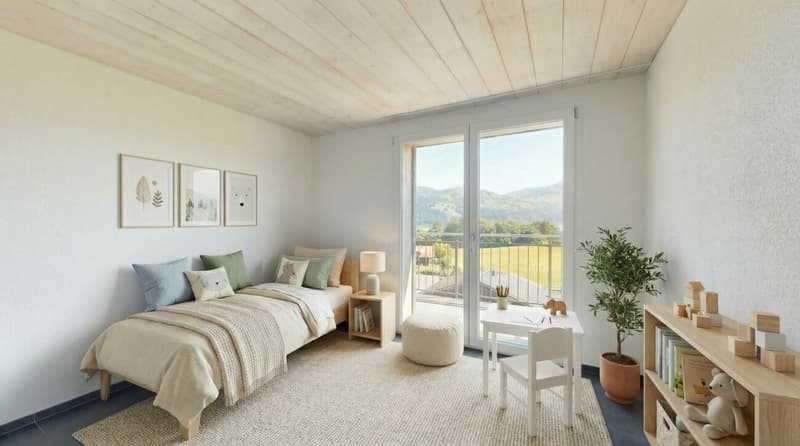 Modern attic apartment with spectacular views (6)