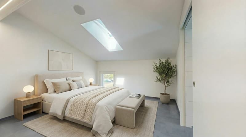 Modern attic apartment with spectacular views (5)