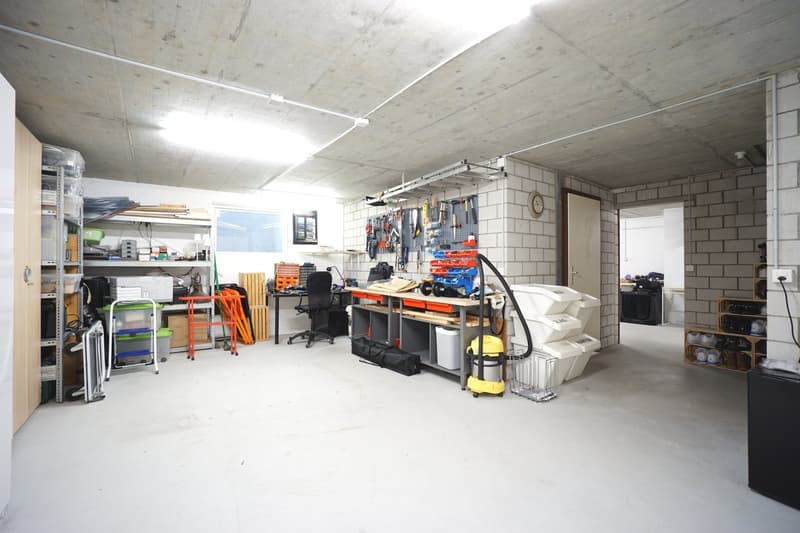 Sunny 5.5-room semi-detached house with spacious garden, hobby room, and garage (25)