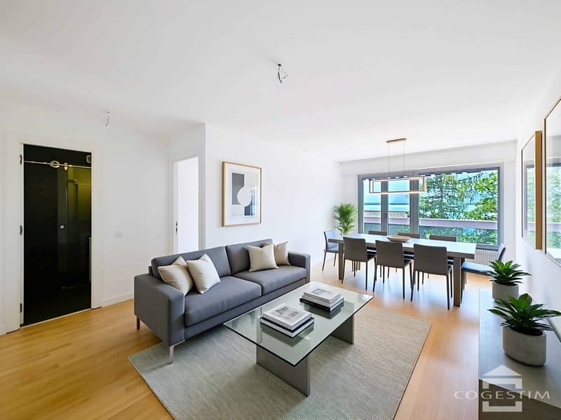 Apartment with 3.5 rooms and beautiful view of the lake (3)
