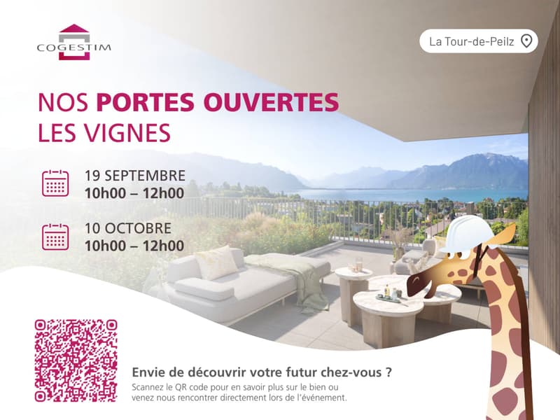 Résidence Les Vignes Spacieux Duplex de 4.5 pièces avec jardin et terrasse (1)