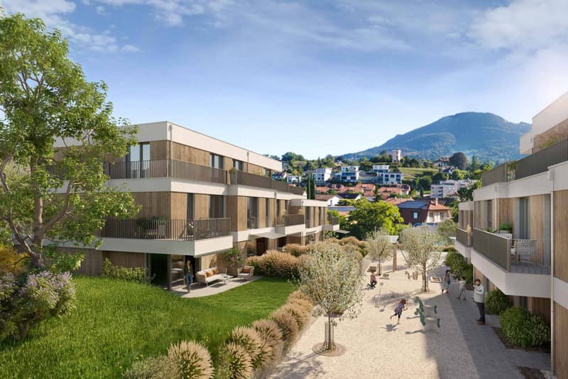 Les Vignes Residence Spacious 4.5 room duplex with garden and terrace (7)