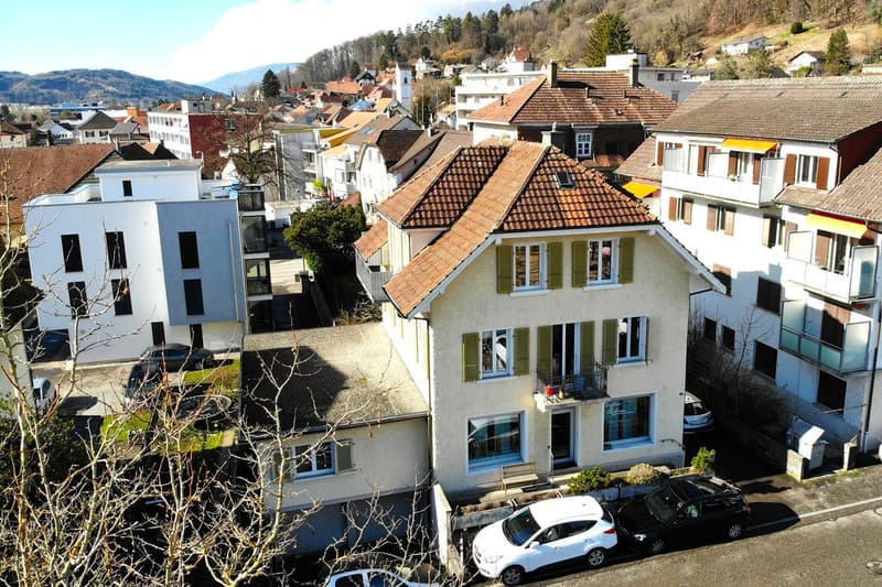 Ostansicht mit Anbau