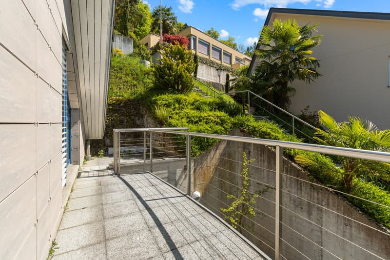 Terrasse im Dachgeschoss
