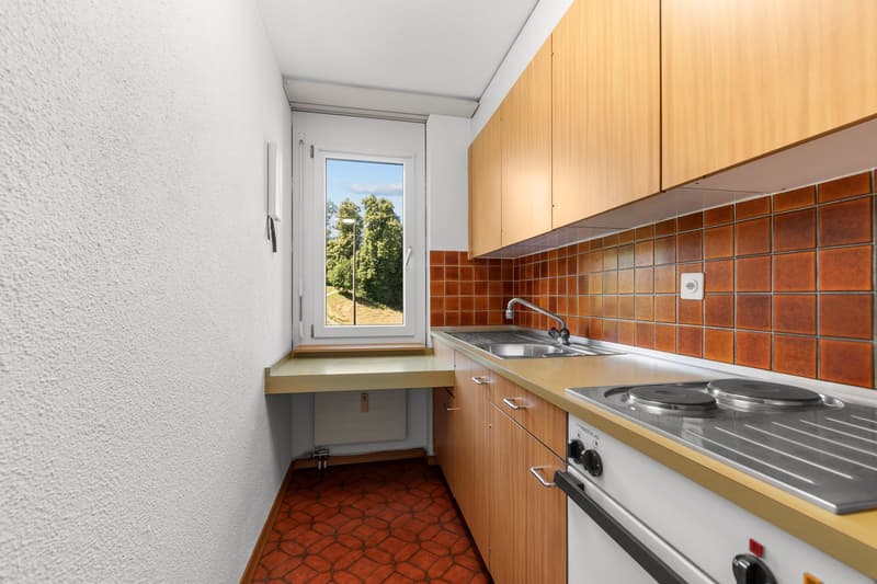 Küche mit Fenster