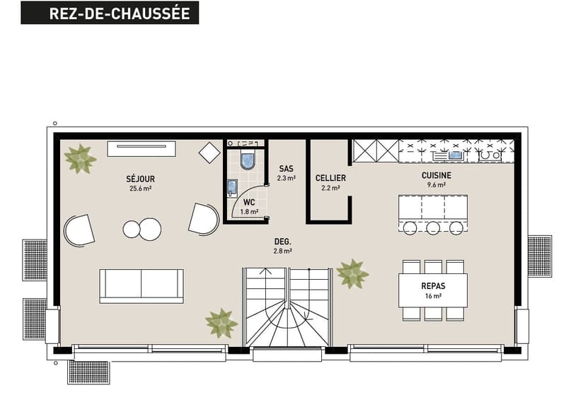 CHAMPLAN | 2 VILLAS INDIVIDUELLES DE 5.5 p (5)