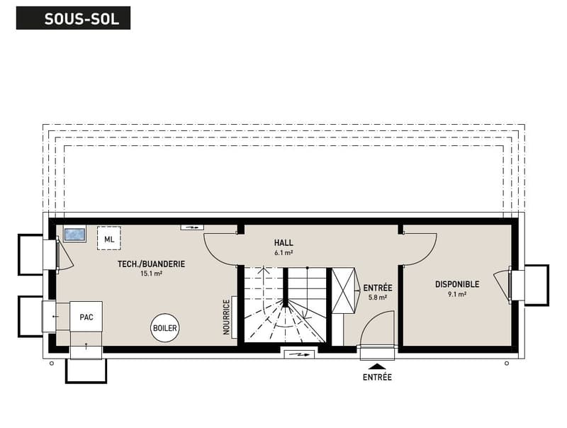 CHAMPLAN | 2 VILLAS INDIVIDUELLES DE 5.5 p (4)