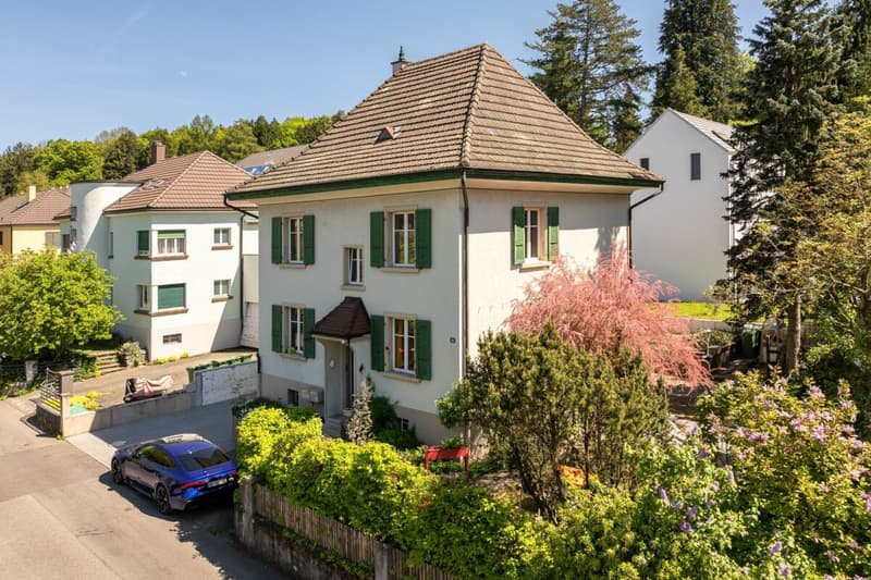 Two-family house with attic in the Linden quarter (1)