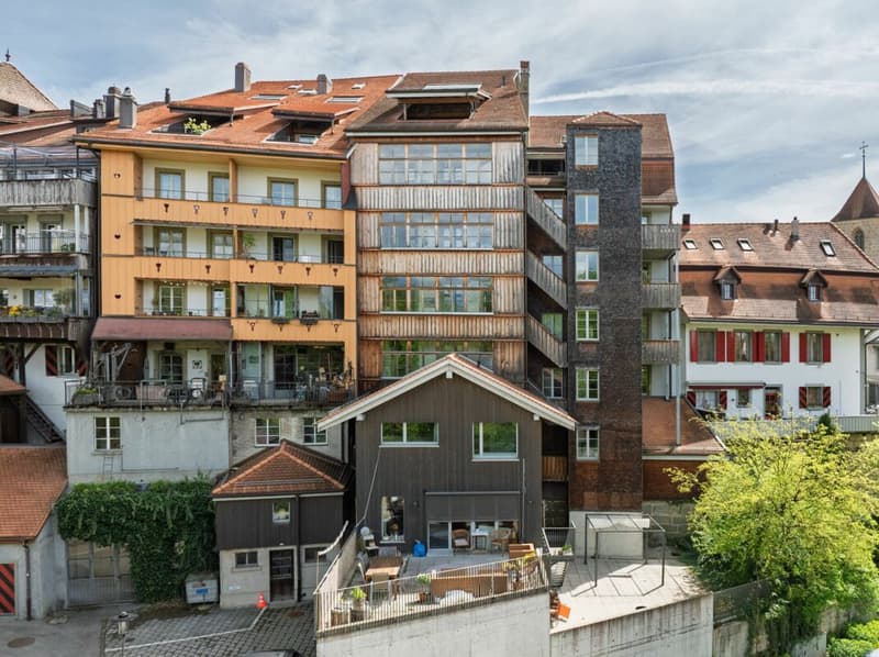 Stilvolle 4.5-Zimmer-Altbauwohnung im Aarberger Stedtli! (1)