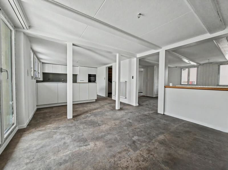 Erstvermietung einer sanierten 4.5-Zimmer-Duplexwohnung (1)