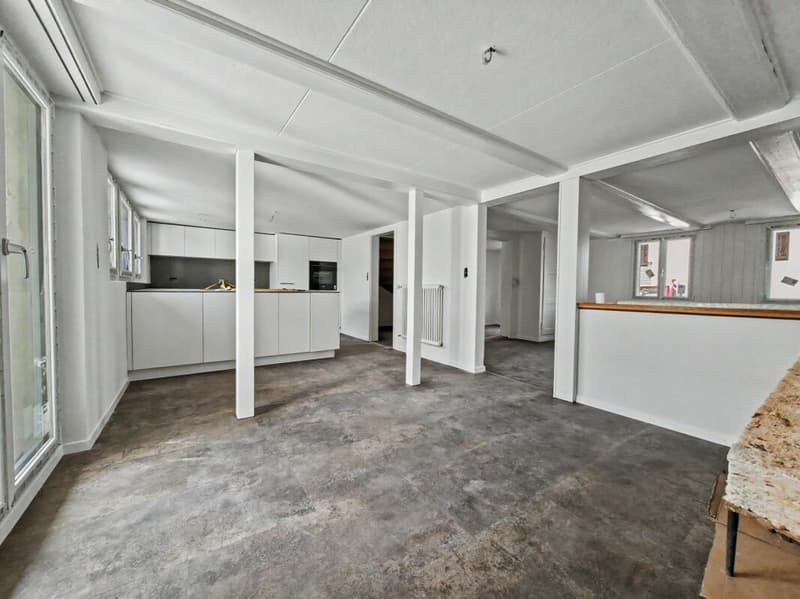 Erstvermietung einer sanierten 4.5-Zimmer-Duplexwohnung (2)