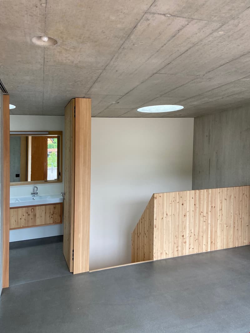 6.5-room duplex apartment – Exposed concrete masterpiece (10)