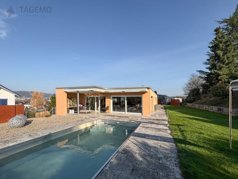 Modern & Exceptional with 290m2 usable space, well-maintained garden complex with chrome steel pool (1)