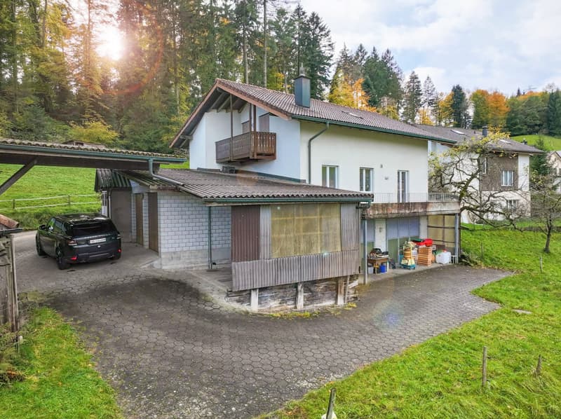 Single-family house with great potential for craftsmen and hobby enthusiasts (1)