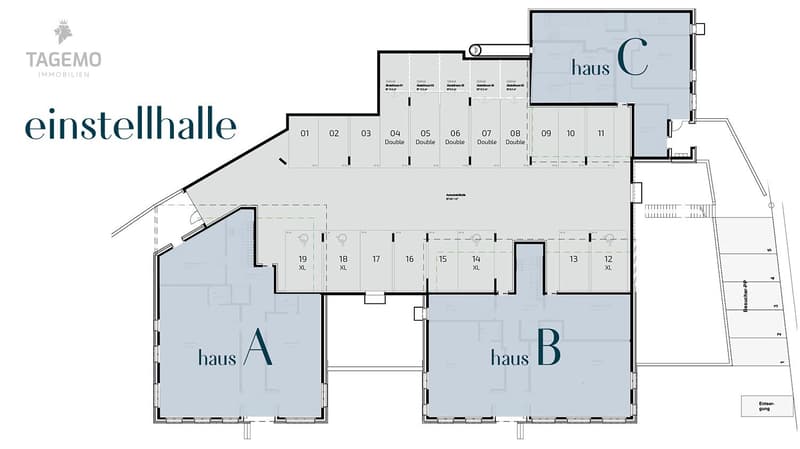 Plan Einstellhalle
