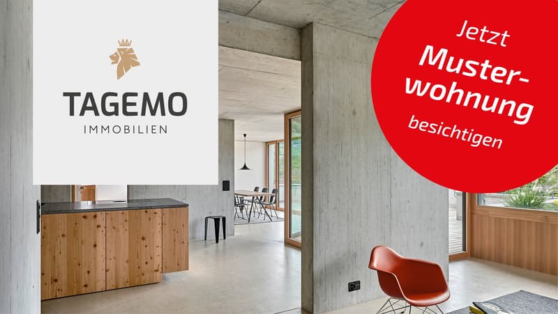 Exclusive 5.5-room apartment in modern exposed concrete architecture – last stage (9)