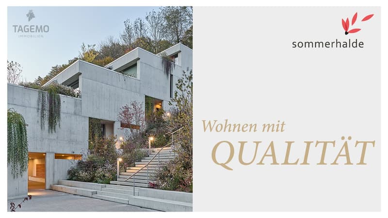 6.5 Zi.-Duplexwohnung – Sichtbeton-Meisterwerk (1)