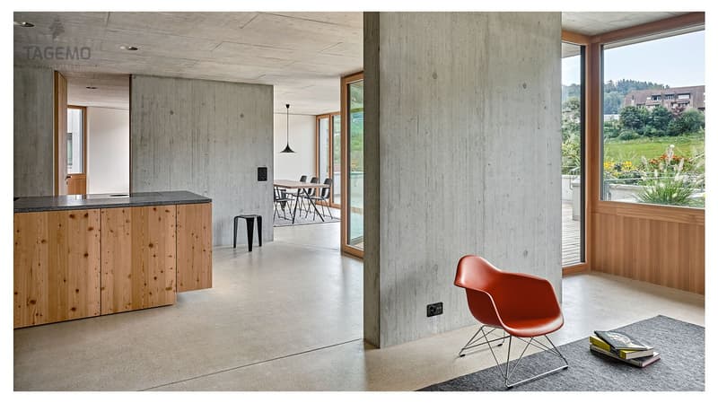 6.5 Zi.-Duplexwohnung – Sichtbeton-Meisterwerk (3)
