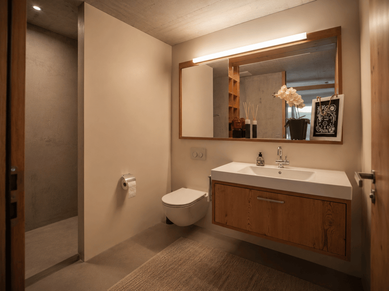 Bad/WC/Walk in Dusche mit Nische