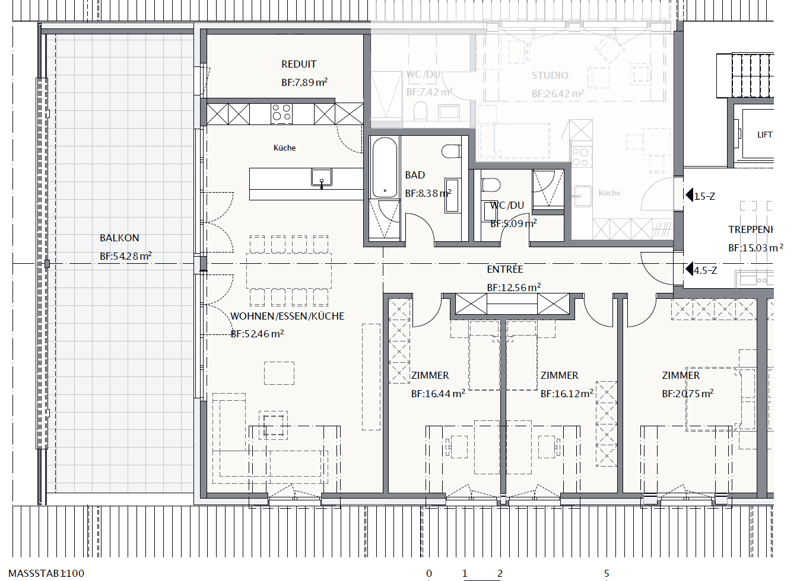Exklusive 4.5-Zimmer-Wohnung im Mühlepark Brittnau (4)