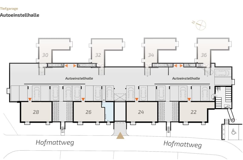 Plan Tiefgarage
