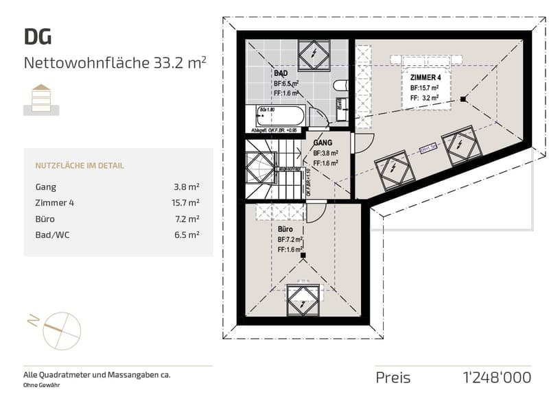 Neubau Erschwil | 8 freistehende 6.5-Zimmer-Einfamilienhäuser mit Tiefgarage (9)
