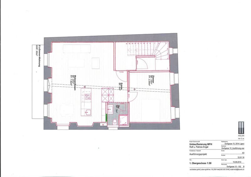 Appartement 2,5 pièces avec vue sur le lac et l'île (9)
