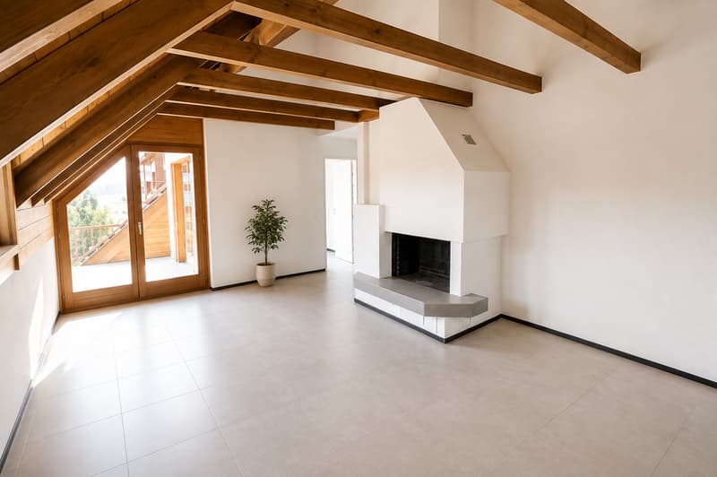 6,5 Zi. Duplex Wohnung mit viel Raum (3)
