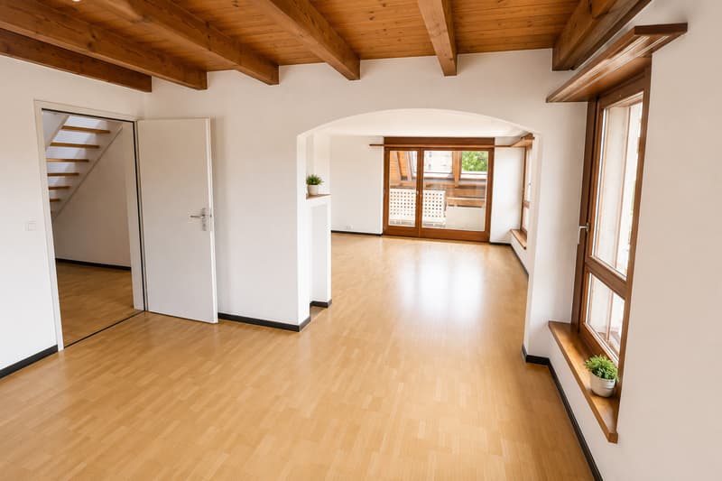 5,5 Zi. Duplex Wohnung im Dorfzentrum (3)