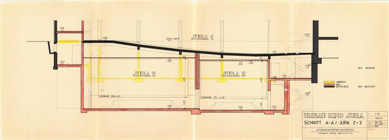 Jura 1, Jura 2 and Jura 3, basement, hallway, stairs, rooms, balcony