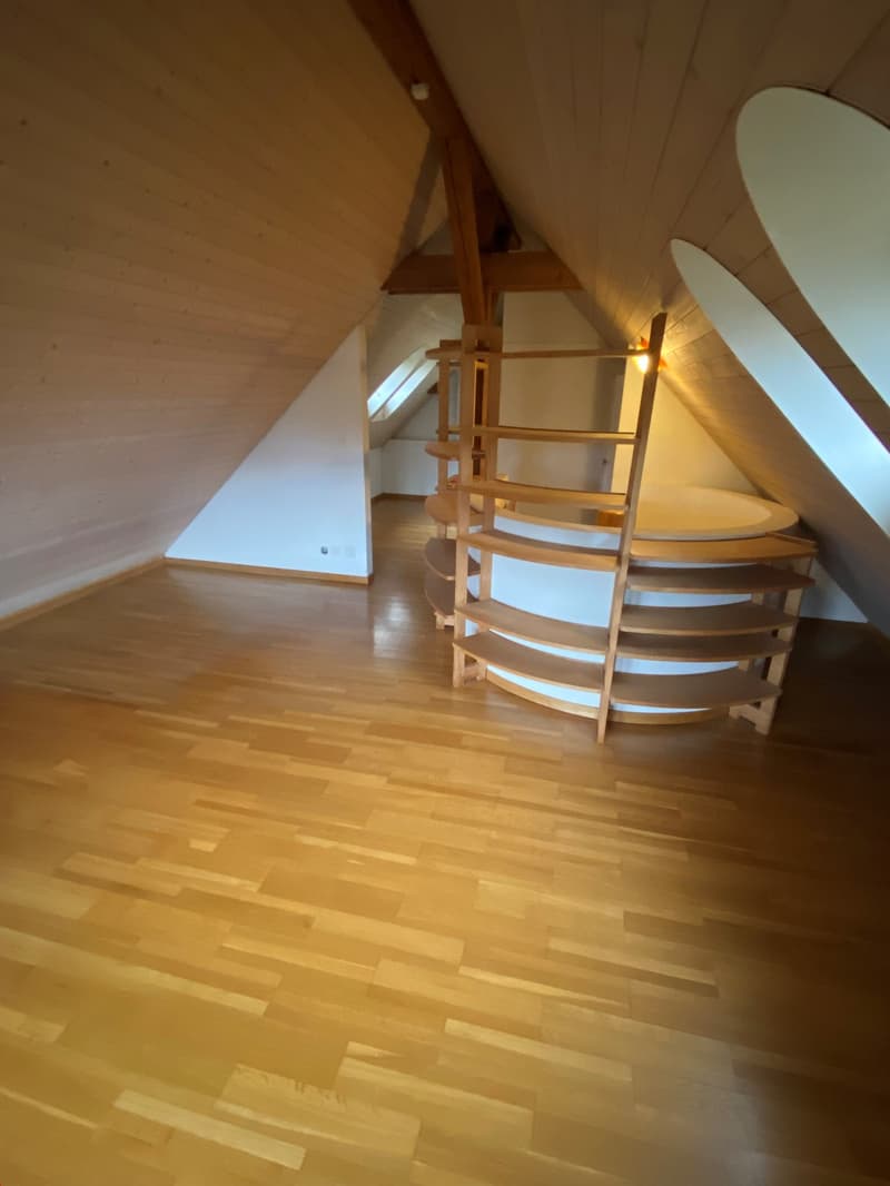 Lauschiges Dachgeschoss mit See,- und Alpensicht