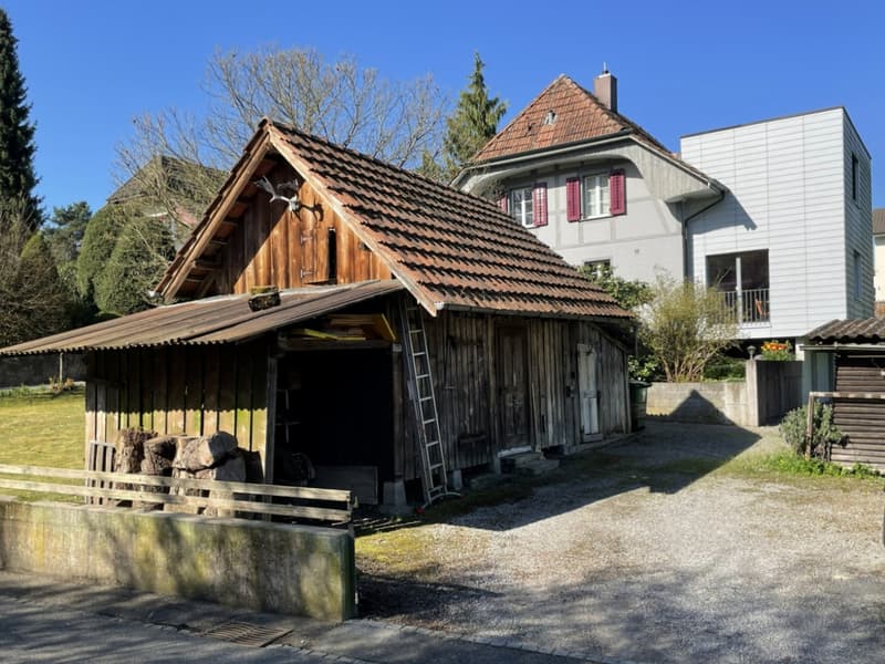 In a quiet location: 6.5 room single-family house with land reserve and large, romantic garden (2)
