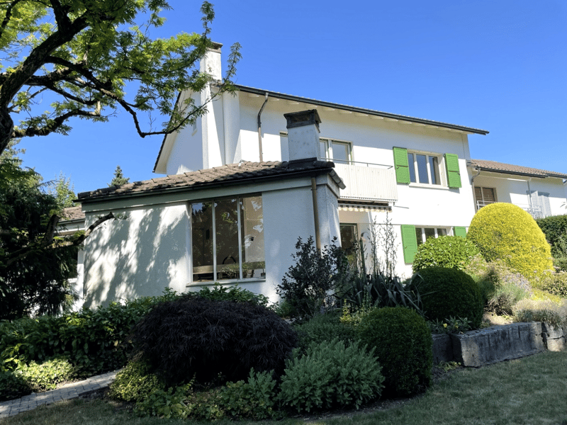 Doppeleinfamilienhaus mit grosser, idyllischer Gartenanlage (5)