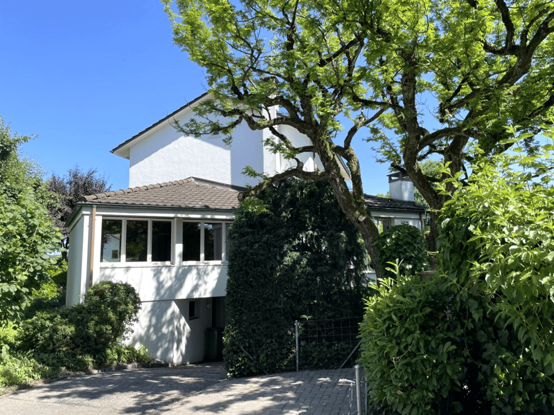 Doppeleinfamilienhaus mit grosser, idyllischer Gartenanlage (2)