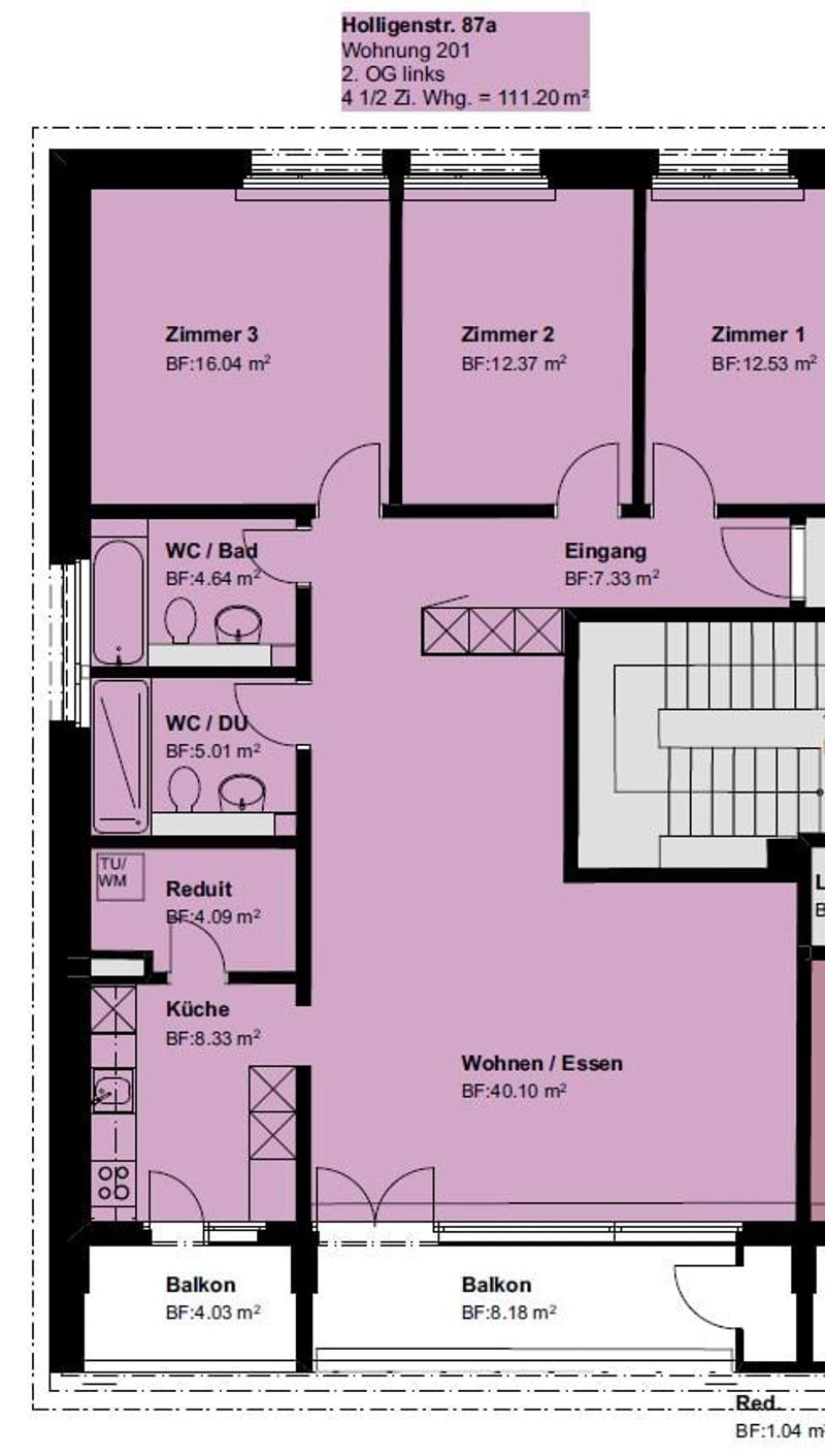 ERSTVERMIETUNG exlusive 4½-Zimmer-Wohnungen im Holligen-Quartier (9)