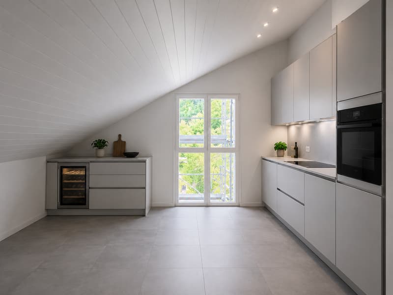 ERSTVERMIETUNG exlusive 2½-Zimmer-Dach-WHG im Holligen-Quartier (1)