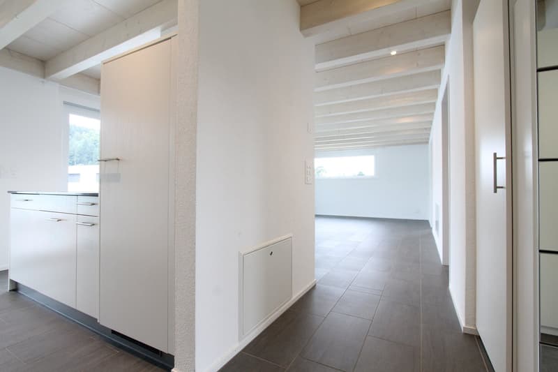 3.5-Zimmer mit grosser Terrasse und Ausblick ins Grüne (6)