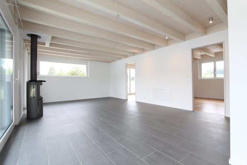 3.5-Zimmer mit grosser Terrasse und Ausblick ins Grüne (3)