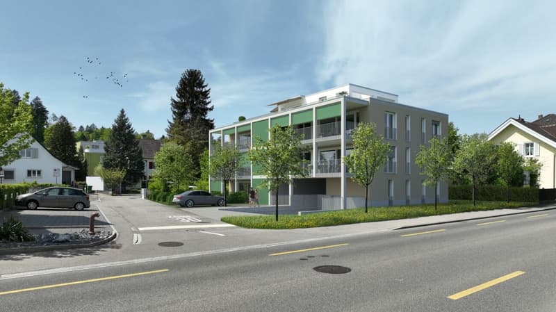Blick von der Tramstrasse