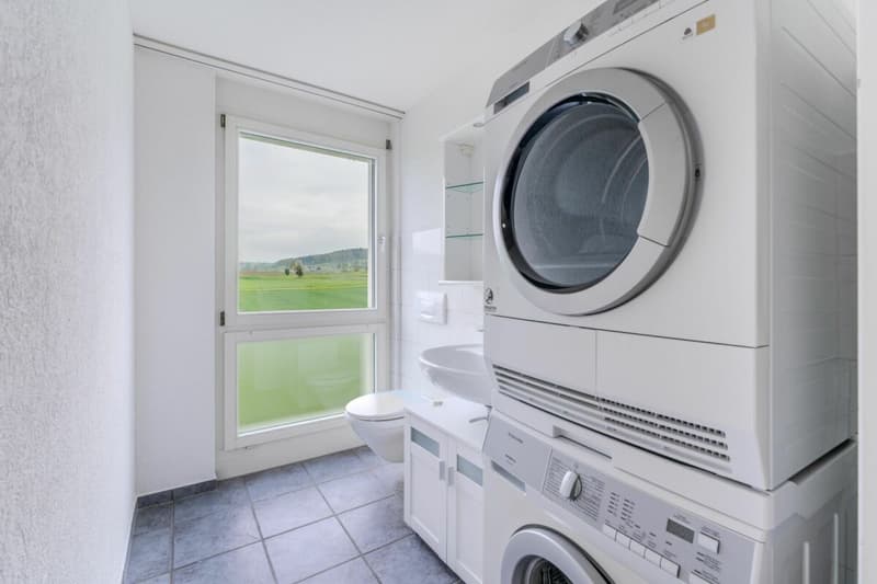 Gäste WC mit Waschturm