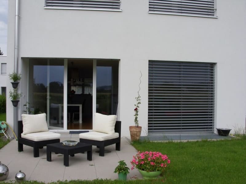 Garten mit Sitzplatz